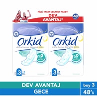  ORKID ORKID Orkid Ekstra Hassas Cesaret Paketi Gece 48'li  1 of 1 
