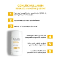 SİNOZ SINOZ Sinoz Günlük Kullanım Yüz Güneş Koruyucu Losyon SPF50+ 50 ml 1 of 7