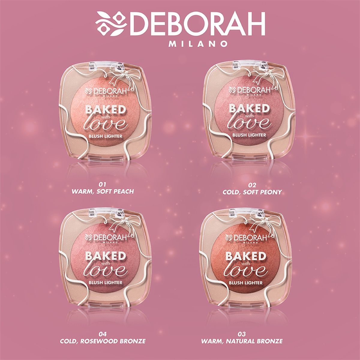  DEBORAH DEBORAH Deborah Baked With Love Allık & Aydınlatıcı 01  1 of 6 