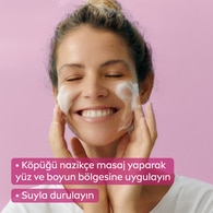 Nivea Aqua Rose Organik Gül Suyu İçeren Yüz Yıkama Köpüğü 150 ml