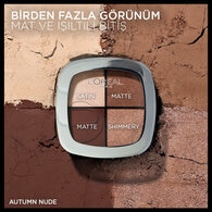  LOREAL PARIS LOREAL PARIS L'Oreal Paris Paradise Quad Far Paleti No: 03 Nude  1 of 6 