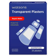  WATSONS WATSONS Watsons Transparan Karışık Boy Yara Bandı 25'li  1 of 1 