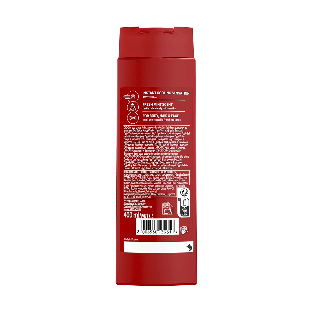  OLD SPICE OLD SPICE Old Spice Cold Spice Duş Jeli 400 ml  1 of 12 