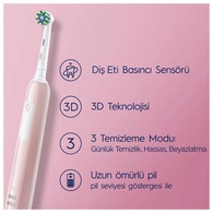 Oral-B Pro 1 Şarjlı Diş Fırçası Pembe