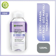  GARNIER GARNIER GARNIER ÇİFT FAZLI GÖZ MAKYAJ TEMİZLEYİCİ 125ML  1 of 1 