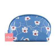  MIINE MIINE Miine Makyaj Çantası Orta Çiçekli Mavi 