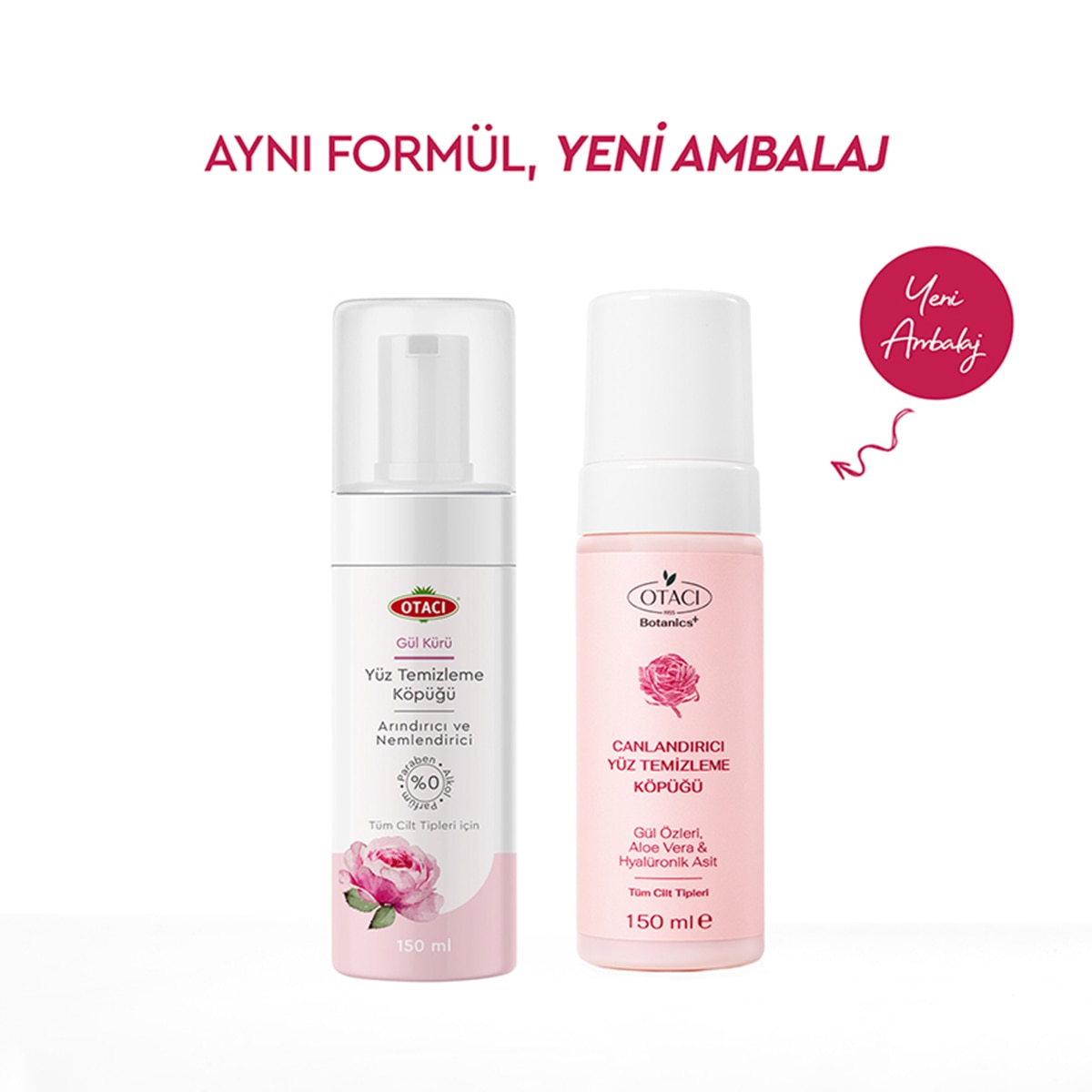  OTACI OTACI Otacı Botanics+ Canlandırıcı Yüz Temizleme Köpüğü 150 ml  1 of 11 