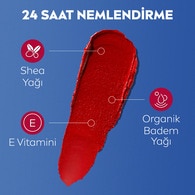 Nivea Renkli Dudak Bakım Kremi Kırmızı 4,8 g SPF30 E Vitamini Dudak ve Yanaklar İçin