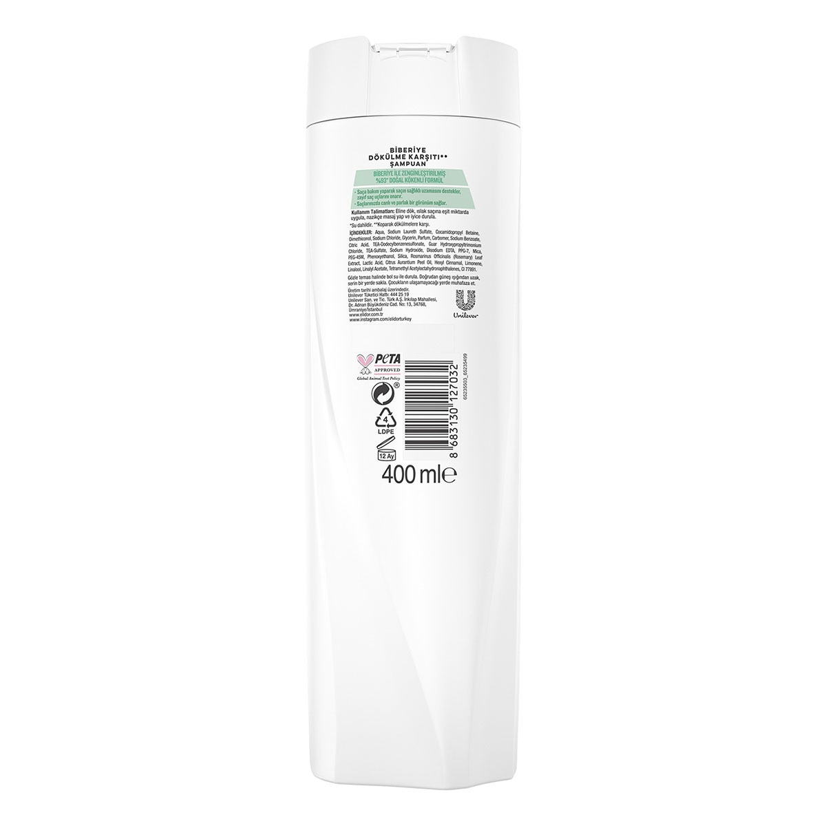 ELİDOR ELİDOR Elidor Şampuan Biberiye 400 ml 1 of 7