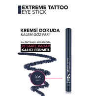  FLORMAR FLORMAR Flormar Extreme Tattoo Yüksek Pigmentli Jel Göz Kalemi No: 006 Navy  1 of 4 