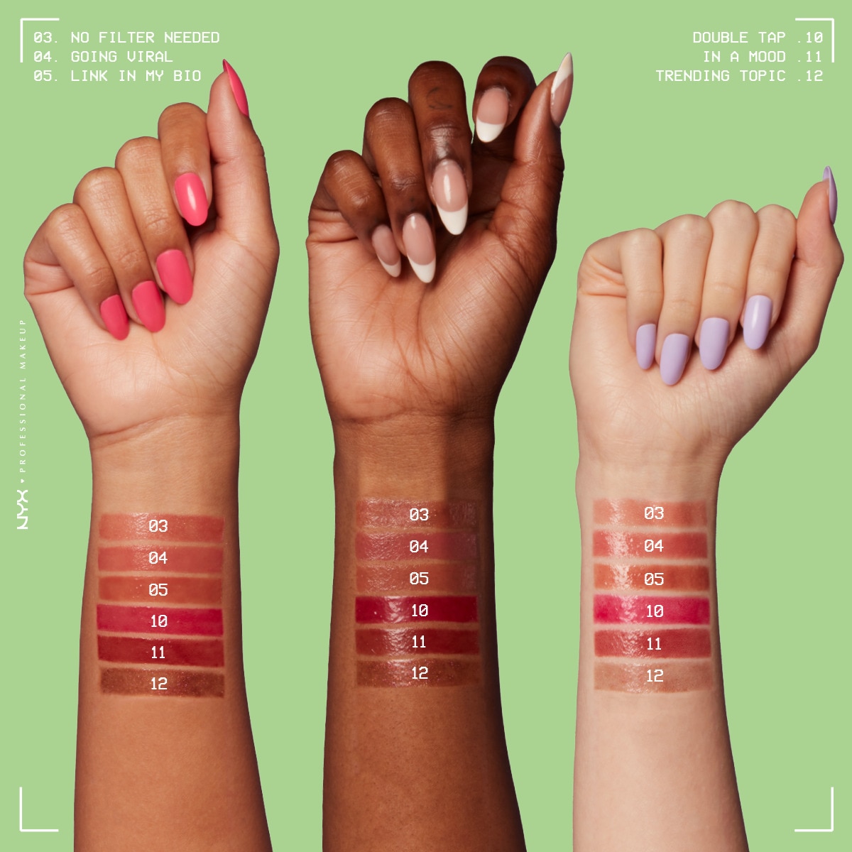  NYX NYX Nyx Professional Makeup Fat Oil Slick Click Parlatıcı Dudak Balmı 11 In a Mood  1 of 8 