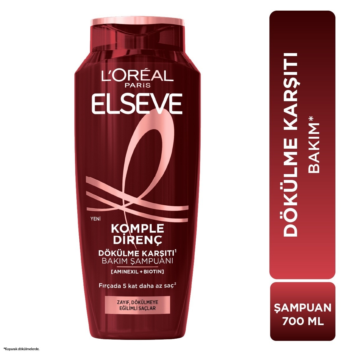 ELSEVE ELSEVE L'Oreal Paris Elseve Komple Direnç Dökülme Karşıtı Bakım Şampuanı 700 ml 1 of 7