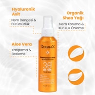 Derminix Yüz ve Vücut Güneş Koruyucu Sprey Krem Spf30+ 150 ml