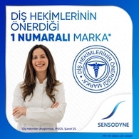 Sensodyne Klinik Beyazlık Diş Lekelerine Karşı Diş Macunu 50 ml