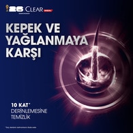 CLEAR CLEAR Clear Men Kepeğe Karşı Etkili Şampuan Legend By CR7 350 ml 1 of 13