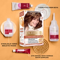 L'Oreal Paris Excellence Karamel Kahve Saç Boyası 6.32