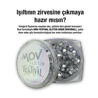 Mov Glitter Krem  Festival Disco Ball No: 13