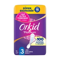  ORKID ORKID Orkid Platinum Dörtlü Hijyenik Ped Ekstra 16'lı  1 of 8 