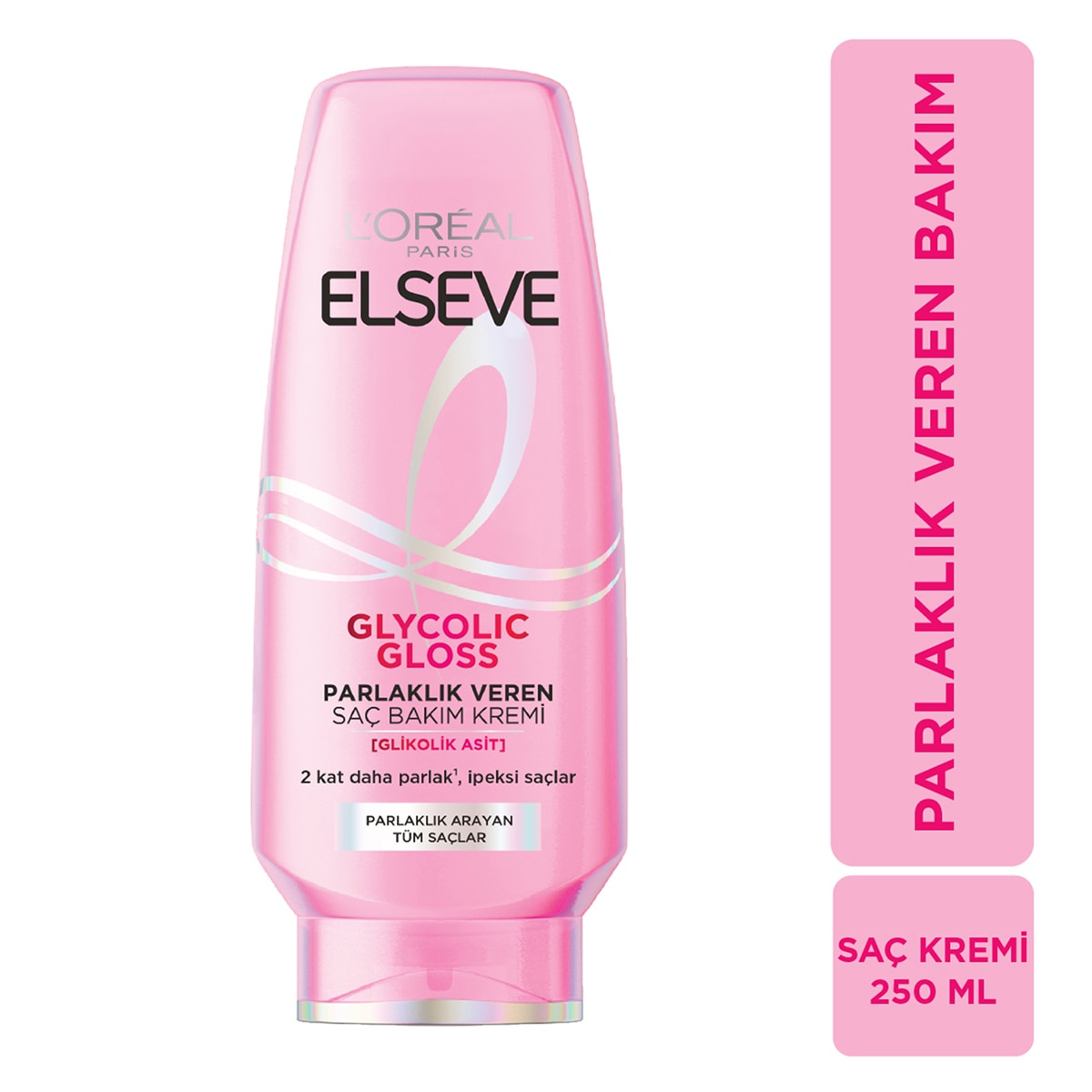  ELSEVE ELSEVE Elseve Saç Bakım Kremi Glycolic Gloss 250 ml  1 of 1 Elseve Saç Bakım Kremi Glycolic Gloss 250 ml