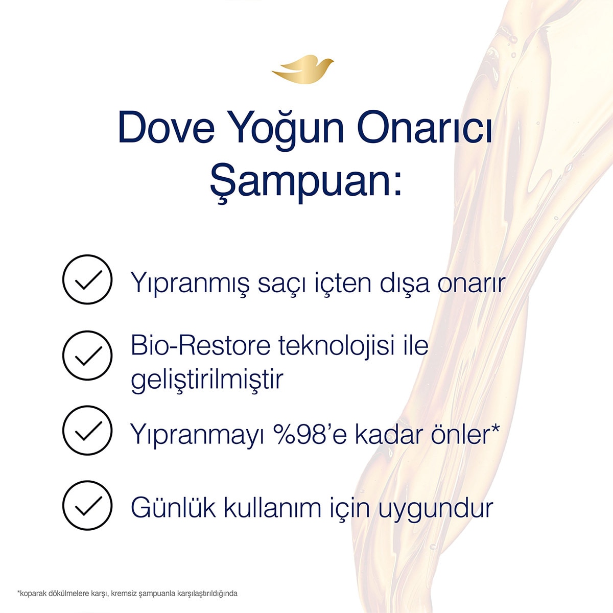  DOVE DOVE Dove Şampuan Yoğun Onarıcı 400 ml  1 of 9 