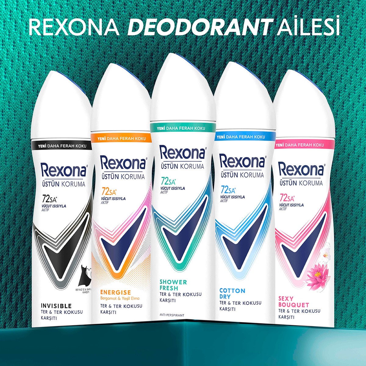 REXONA Rexona Kadın Sprey Deodorant Shower Fresh 72 Saat