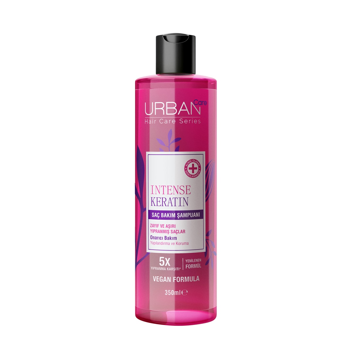  URBAN CARE URBAN CARE Urban Care Intense Keratin Yoğun Hasar Onarıcı Saç Bakım Şampuanı 350 ml  1 of 4 