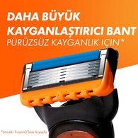 Gillette Fusion 4Up Tıraş Makinesi + Fusion Jel 200 ml + Çanta