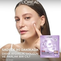 LOREAL PARIS LOREAL PARIS L’Oreal Paris Revitalift Glassy Skin Cam Cilt Görünümü Etkili Nemle Parlaklık Veren Şeffaflaşan Hidrojel Yüz Maskesi 1 of 7