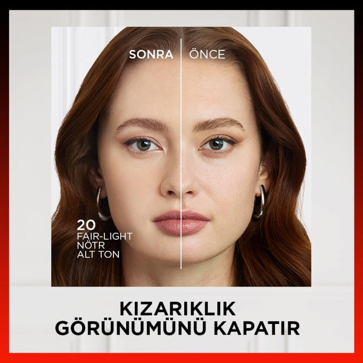  LOREAL PARIS LOREAL PARIS L'Oreal Paris Skin Ink Gün Boyu Kapatıcı Fondöten Nötr Alt Ton 20  1 of 7 
