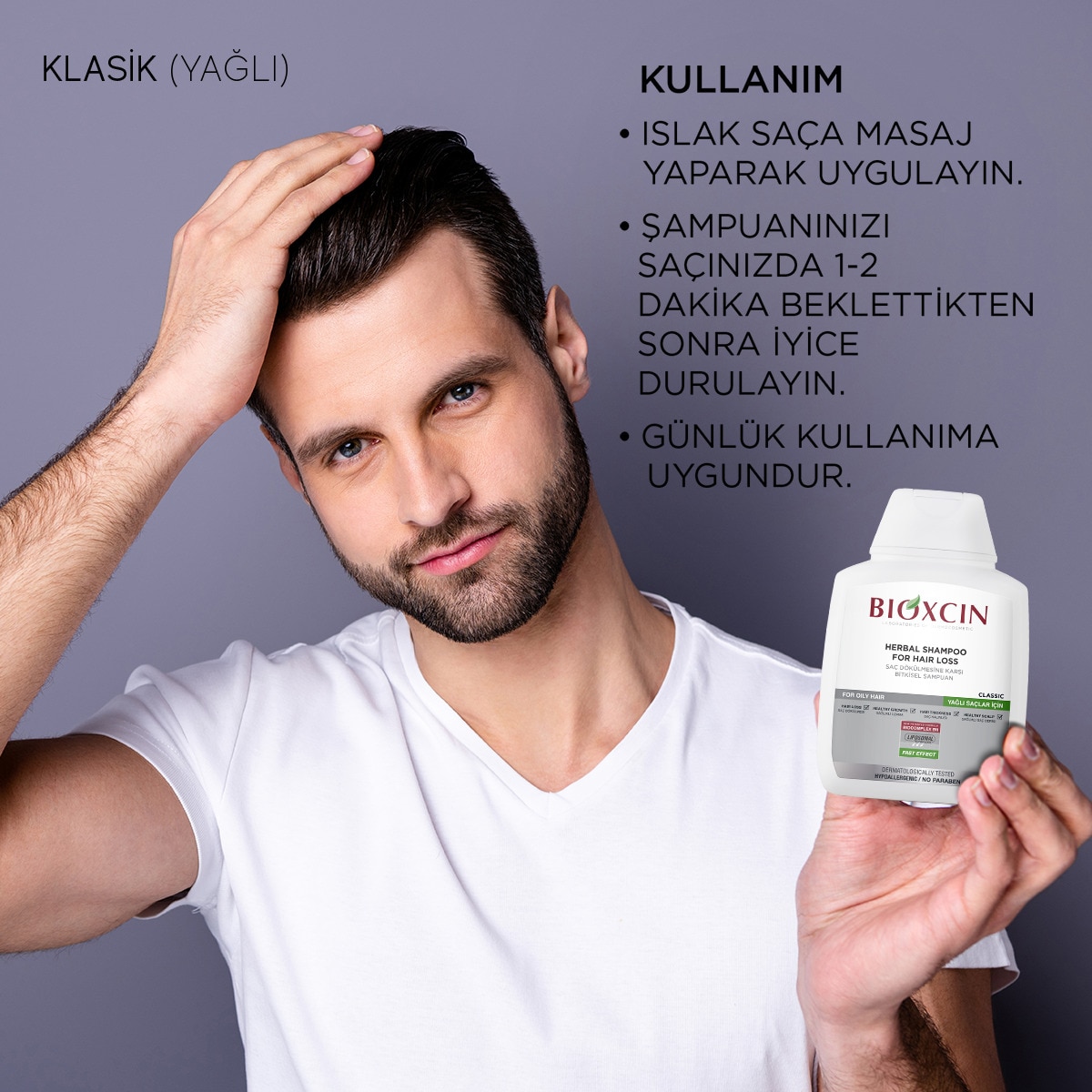BIOXCIN BIOXCIN Bioxcin Kuru ve Normal Saçlar İçin Şampuan 300 ml 1 of 8