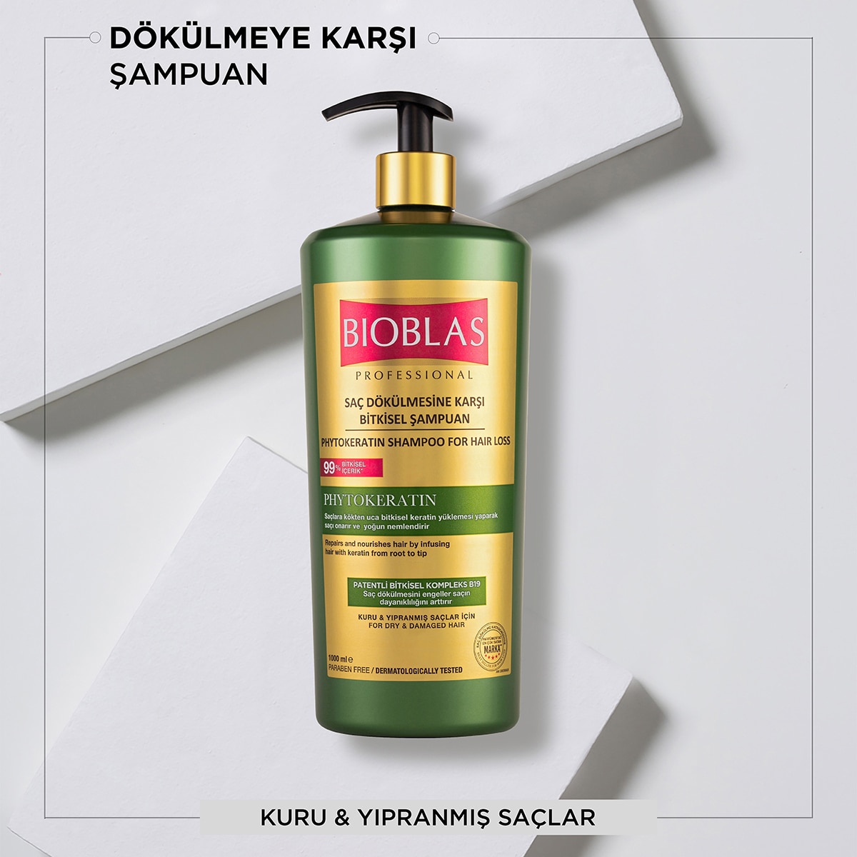  BIOBLAS BIOBLAS Bioblas Phytokeratin Şampuan 1000 ml  1 of 6 