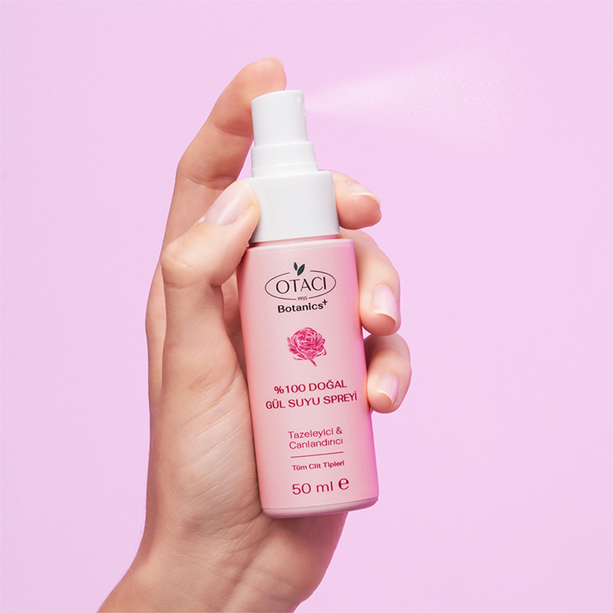 OTACI OTACI Otacı Gül Kürü Yüz Spreyi %100 Doğal Gülsuyu  1 of 9 