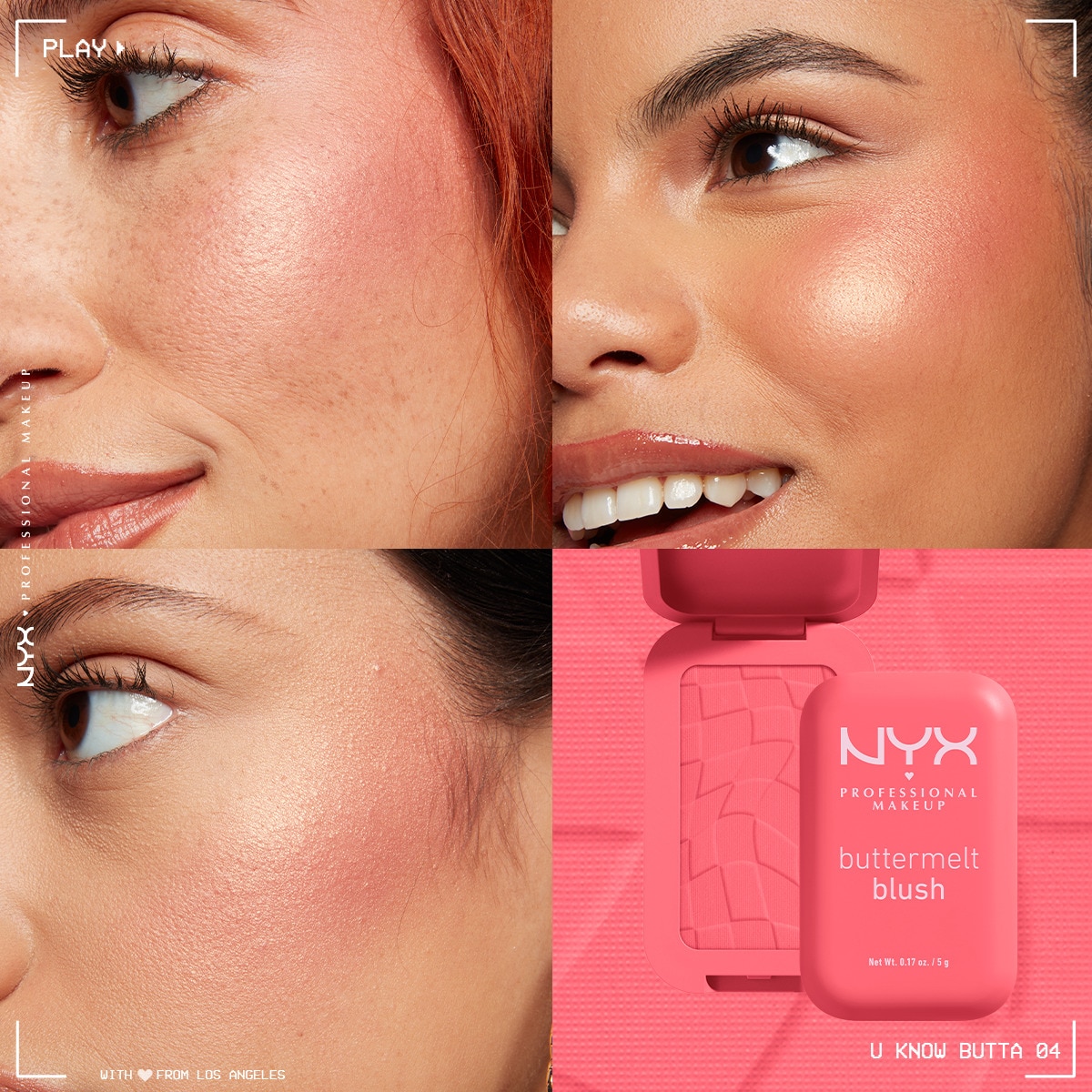  NYX NYX Nyx Professional Makeup Buttermelt Blush Kremsi Pudra Allık 04 U Know Butta  1 of 8 