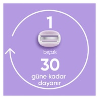  GILLETTE VENUS GILLETTE VENUS Gillette Venus Comfortglide Makine + 3 Yedek Bıçak Seti  1 of 10 