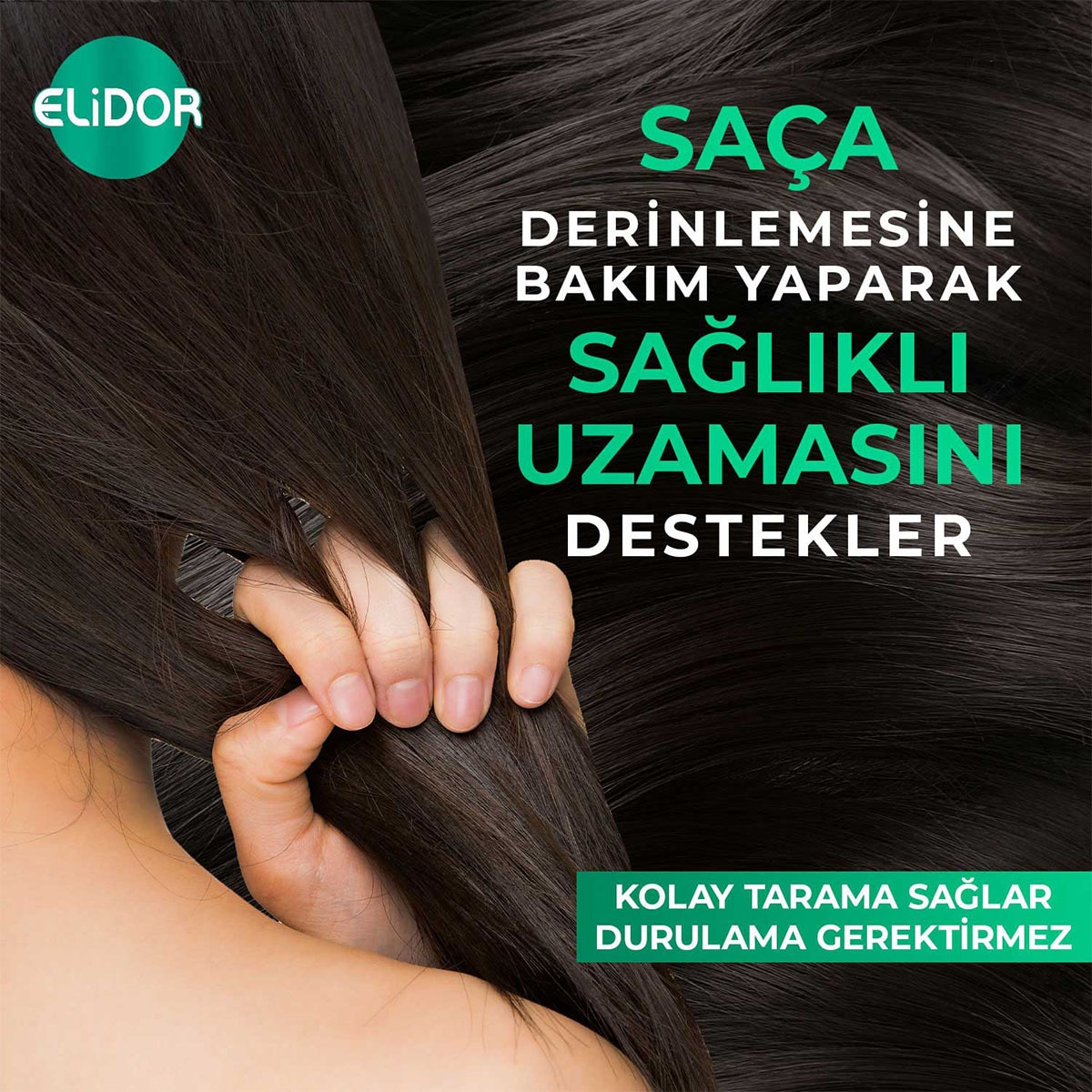 ELİDOR ELİDOR Elidor Superblend Sıvı Saç Bakım Kremi Sağlıklı Uzayan Saçlar Biotin Argan Yağı Arjinin 200 ml 1 of 7