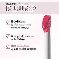 Pastel Plump Up Extra Hydrating Plumping Gloss Dolgunlaştıran Dudak Parlatıcısı 211