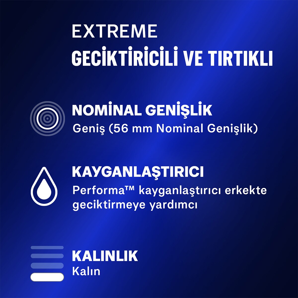  DUREX DUREX Durex Extreme Geciktiricili ve Tırtıklı Prezervatif 20'li  1 of 7 