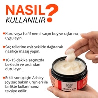  ASHLEY JOY ASHLEY JOY Ashley Joy Yoğun Onarıcı Saç Bakım Maskesi 200 ml  1 of 6 