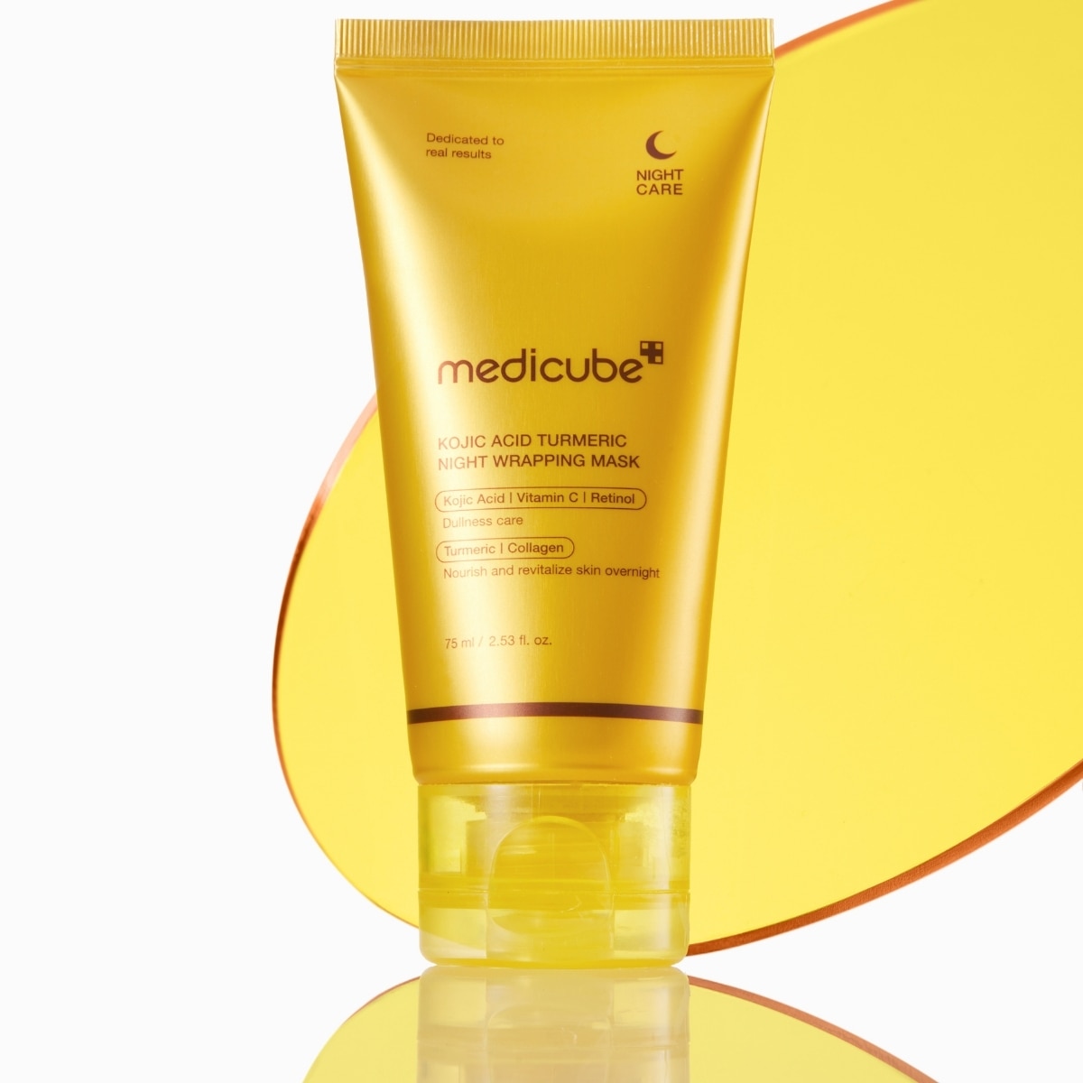  MEDICUBE MEDICUBE Medicube Kojic Acid Turmeric Night Wrapping Maske 75 ml  1 of 3 