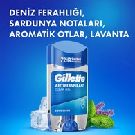  GILLETTE GILLETTE GILLETTE CLEAR GEL COOL WAVE DEO 70ML  1 of 10 