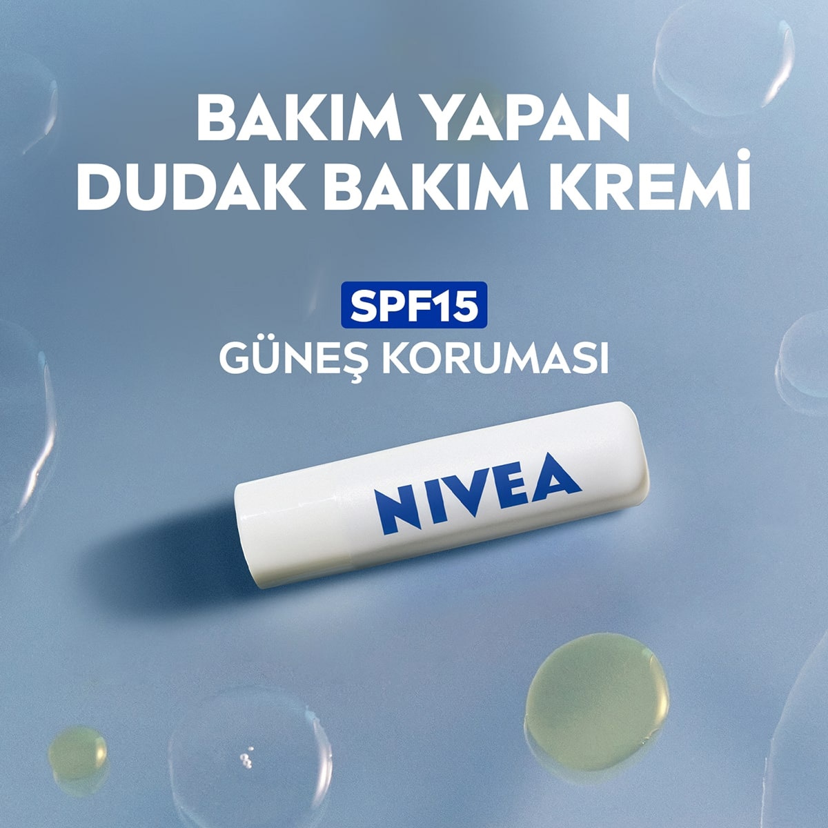  NIVEA LIP CARE NIVEA LIP CARE Nivea Dudak Bakım Kremi Med Repair 4,8 g 24 Saat Nem SPF15  1 of 6 