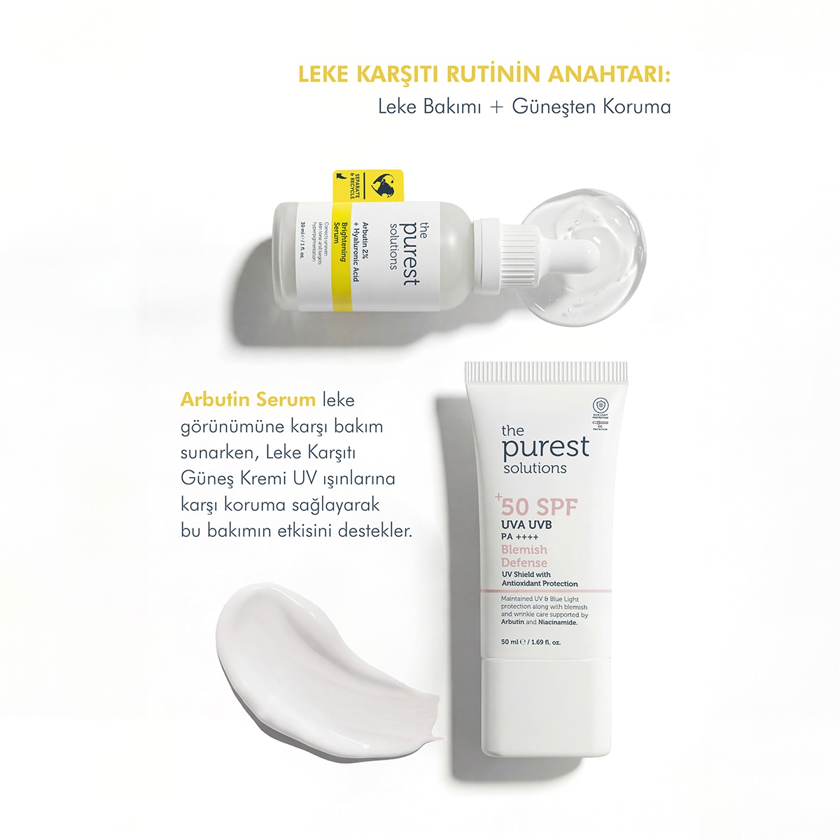 THE PUREST SOLUTIONS THE PUREST SOLUTIONS The Purest Solutions Leke Karşıtı Serum 30 ml 1 of 6