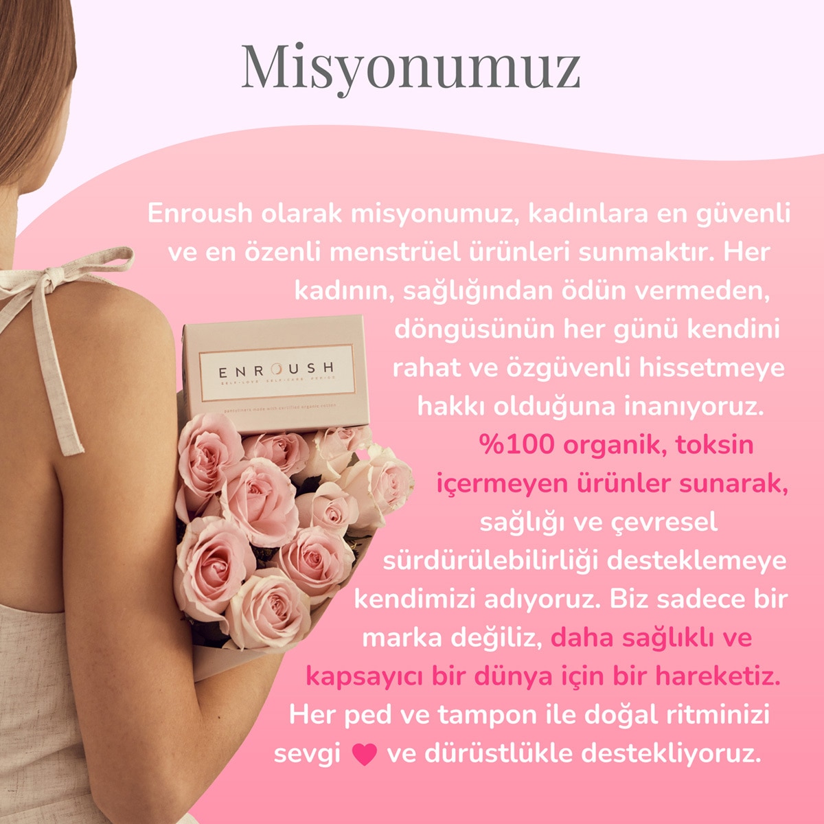  ENROUSH ENROUSH Enroush Organik Tampon Normal 16'lı  1 of 6 