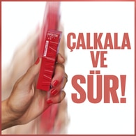 Maybelline New York Super Stay Vinyl Ink Likit Parlak Ruj 95 Captivated