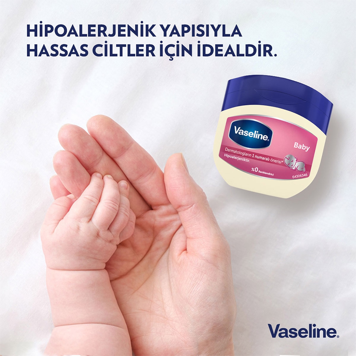  VASELINE VASELINE Vaseline Nemlendirici Jel Baby 100 ml  1 of 7 