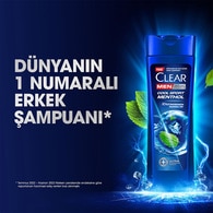 Clear Men Kepeğe Karşı Etkili Şampuan Cool Sport Menthol 350 ml