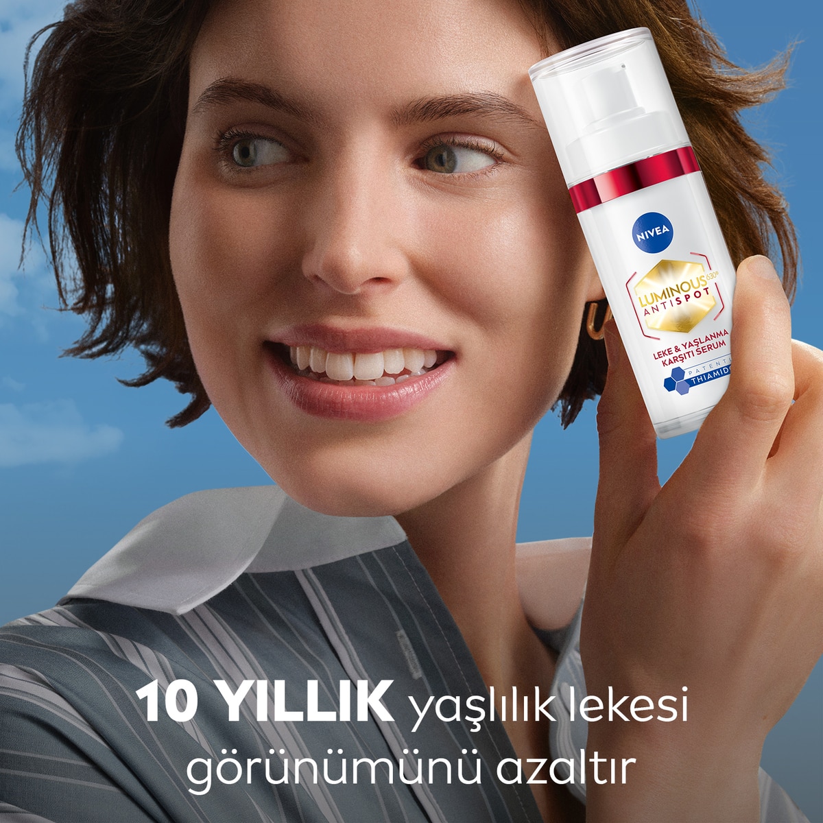 NIVEA VISAGE NIVEA VISAGE Nivea Luminous630 Leke&Yaşlanma Karşıtı Kolajen Tetikleyici Serum 30 ml Hyaluronik Asit 1 of 7