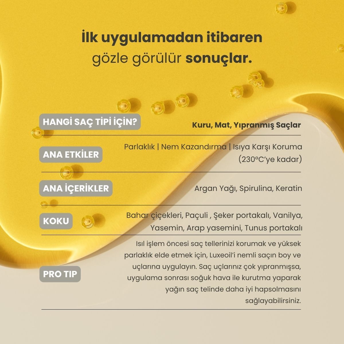 MATSU PROFESSIONAL MATSU PROFESSIONAL Matsu Luxeoil Argan Saç Bakım Yağı 50 ml 1 of 8