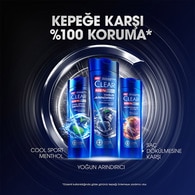 Clear Men Kepeğe Karşı Etkili Şampuan Yoğun Arındırıcı 350 ml