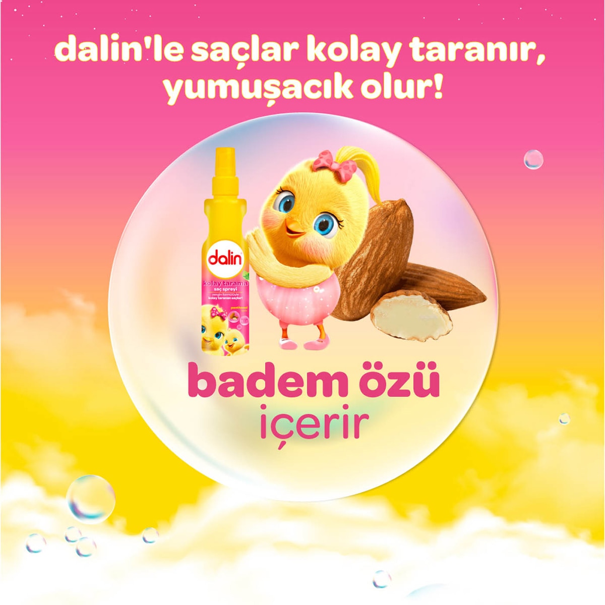  DALİN DALİN Dalin Kids Kolay Tarama Spreyi 200 ml  1 of 6 